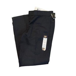 Womens DICKIES 774 Original Fit Black Uniform Work Pants‎ size 12 Regular